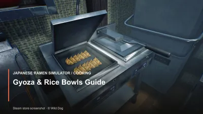 Japanese Ramen Simulator: Gyoza & Rice Bowls Guide